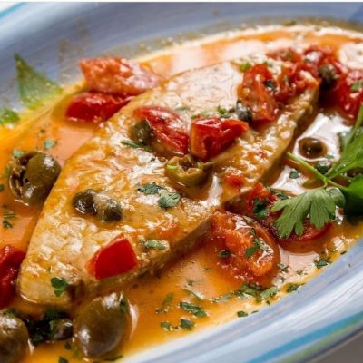 Pesce spada alla messinese Sicilia in Bocca consegna a domicilio con Cosaporto