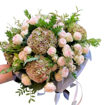 Bouquet misto soft Fiorile Firenze consegna a domicilio con Cosaporto