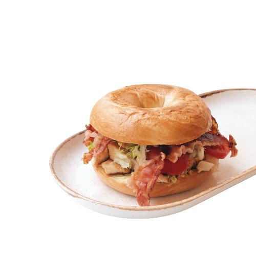 Bagel farciti ricevi a domicilio con Cosaporto