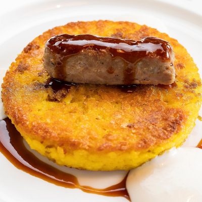 Risutin saltà cont la Luganega Al Garghet consegna a domicilio con Cosaporto