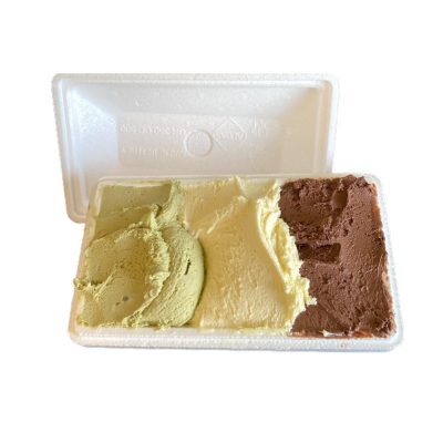 vaschetta di gelato artigianale