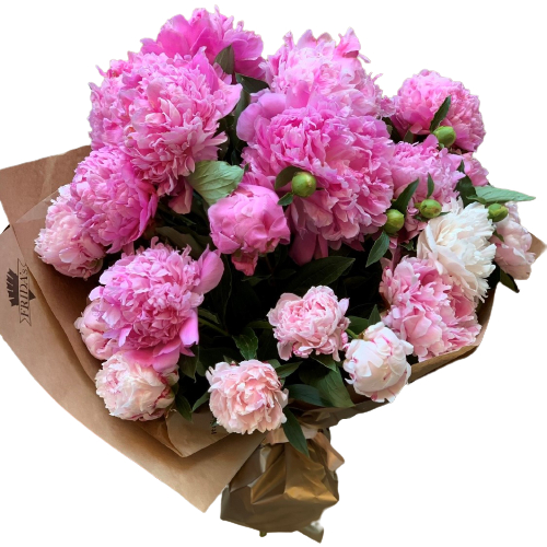 Bouquet di Peonie Frida's consegna a domicilio con Cosaporto