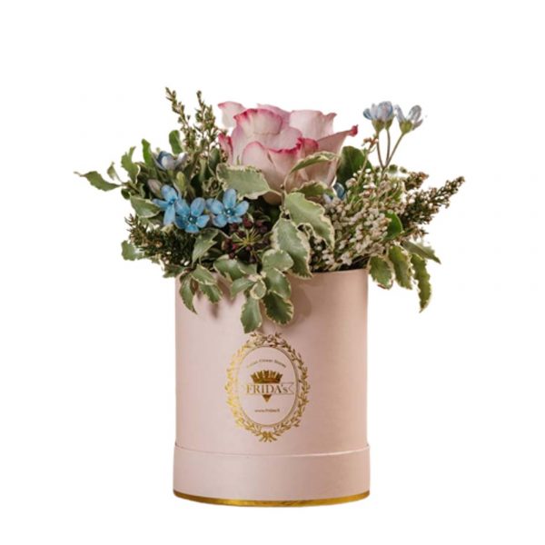 Mini cappelliere colorate a scelta Frida's Flowers consegna a domicilio con Cosaporto