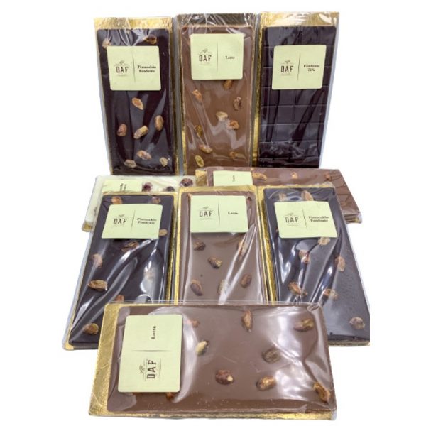 Tavolette di cioccolato assortite - 100gr Daf Elite a domicilio con cosaporto