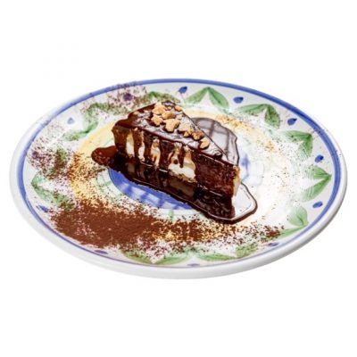 Torta di ricotta e pere con cioccolato fuso Siciliainbocca consegna a domicilio con Cosaporto