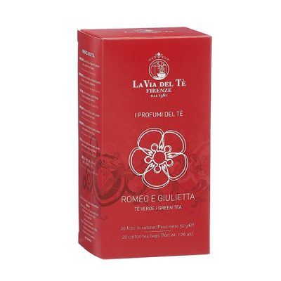 Tè Romeo e Giulietta in astuccio La Via del Tè consegna a domicilio con Cosaporto