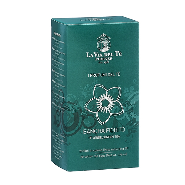 Tè Bancha Fiorito in astuccio La Via del Tè consegna a domiclio con Cosaporto