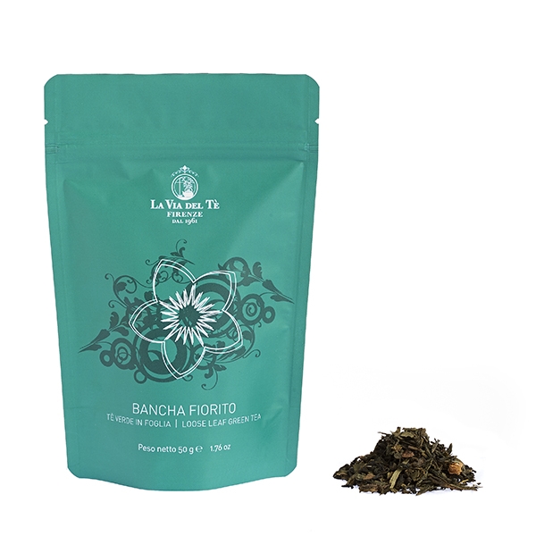 Tè Bancha Fiorito in sacchetto La Via del Tè consegna a domicilio con Cosaporto