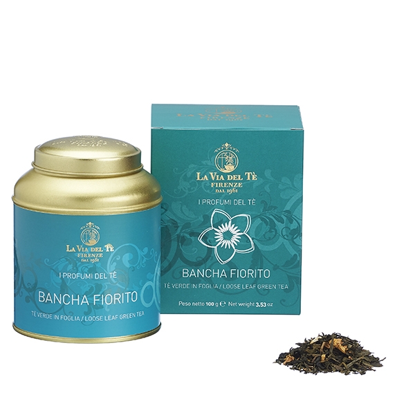 Tè Bancha Fiorito in lattina La Via del Tè consegna a domicilio con Cosaporto