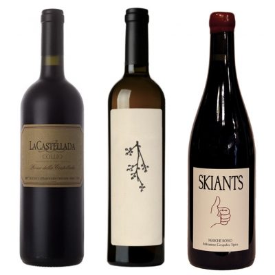 Box Selezione Tre Vini Artigianali Ebrezze Enoteca consegna a domicilio con Cosaporto