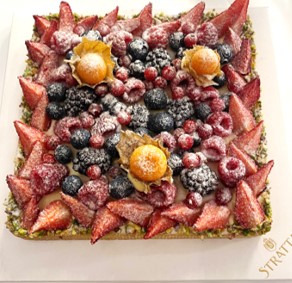 Crostata di frutta Stratta consegna a domicilio con Cosaporto