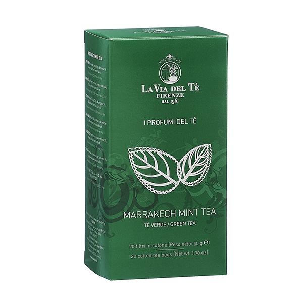 Tè Marrakech Mint in astuccio La Via del Tè consegna a domicilio con Cosaporto.it