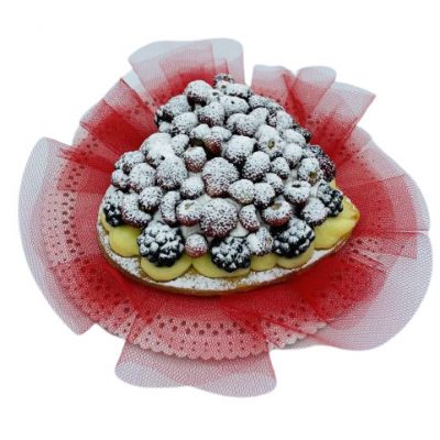 Torta Boscaiola a forma di cuore Antonini consegna a domicilio con Cosaporto