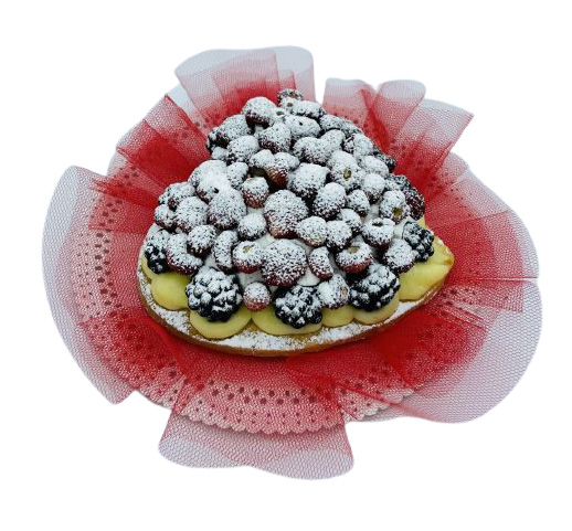 Torta Boscaiola a forma di cuore Antonini consegna a domicilio con Cosaporto