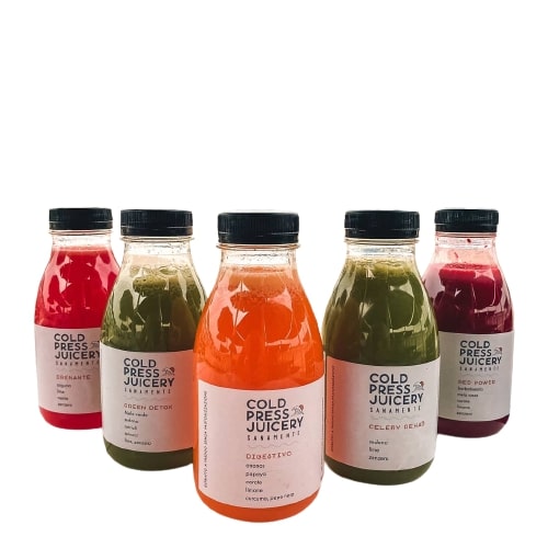 Cold Press Juicery Sanamente da abbinare ad una pokè consegna a domicilio con Cosaporto
