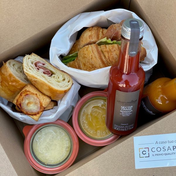 Box Picnic Gino Fabbri consegna a domicilio con Cosaporto