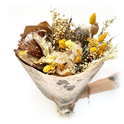 mazzi fiori secchi coral consegna a domicilio con cosaporto