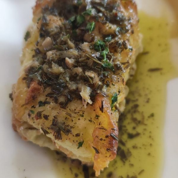 Baccalà marinato in bianco Pesce Baracca consegna a domicilio con Cosaporto