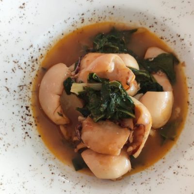 Seppie e bietola Pesce Baracca consegna a domicilio con Cosaporto