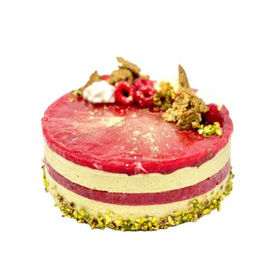 Torta Pistacchio e Lampone La Dolceria consegna a domicilio con Cosaporto
