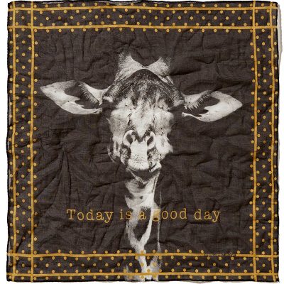 Fazzoletto cotone giraffa Massimo Alba consegna a domicilio con Cosaporot