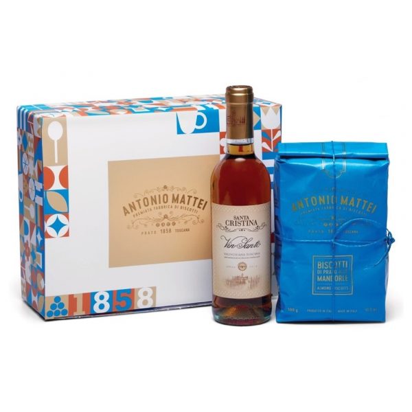 Gift Box "Adolfo" Biscottificio Antonio Mattei consegna a domicilio con Cosaporto