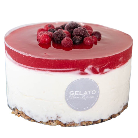 cheese cake lamponi san lorenzo