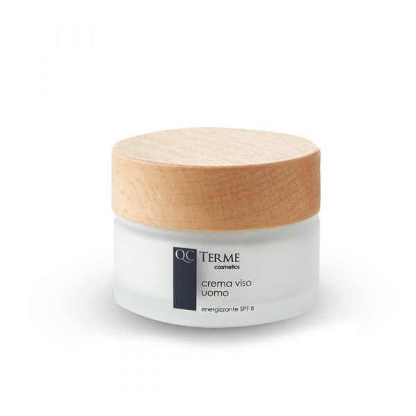 Crema viso uomo energizzante SPF8 QC Terme consegna a domicilio con Cosaporto