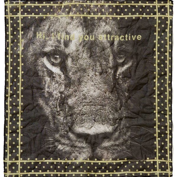 fazzoletto stampato voile cotone