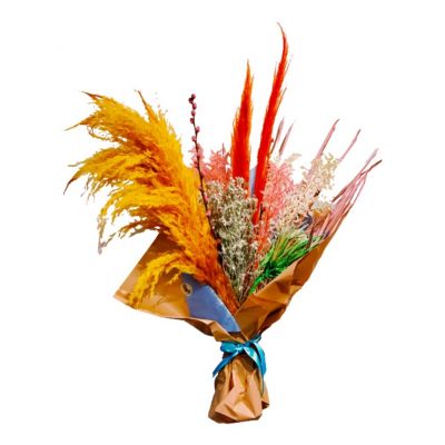 Mazzo di fiori secchi Malibu Fiori Cuori & Veleno consegna a domicilio con Cosaporto