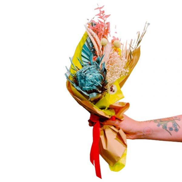 Mazzo di fiori secchi Rabat Fiori Cuori & Veleno consegna a domicilio con Cosaporto