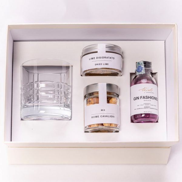 Box Cocktail Gin Fashioned Rome Cavalieri consegna a domicilio con Cosaporto