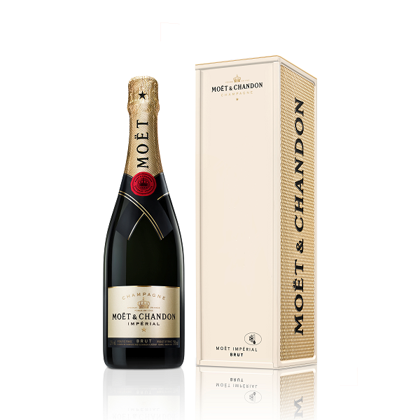Moët & Chandon Champagne Brut Impérial Metal Box Rinascente consegna a domicilio con Cosaporto