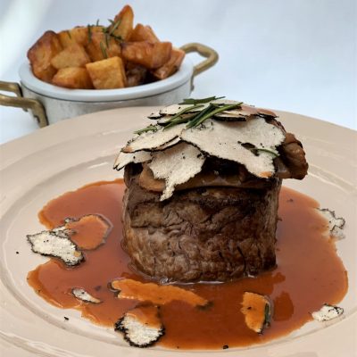 Filetto di manzo ai porcini e tartufo ToscaNino consegna a domicilio con Cosaporto