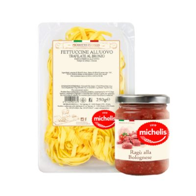 Kit Fettuccine al Ragù Michelis Mercato Centrale consegna a domicilio con Cosaporto