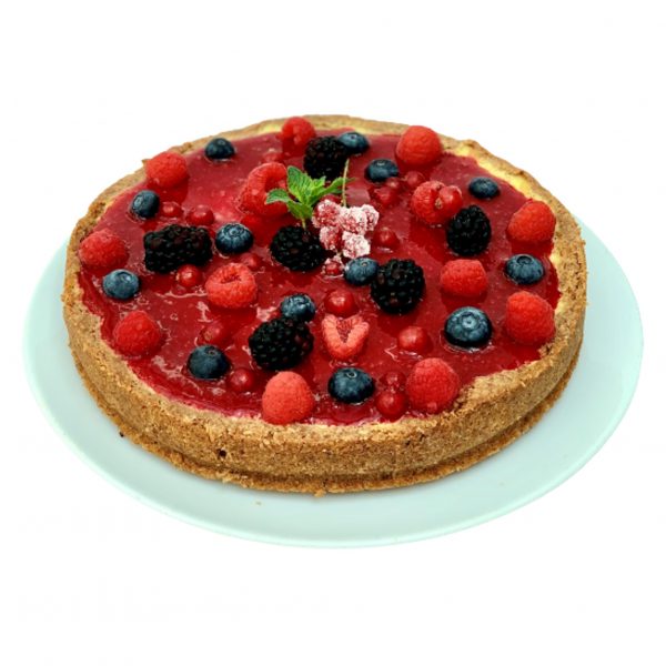 Cheesecake ai frutti rossi ToscaNino consegna a domicilio con Cosaporto