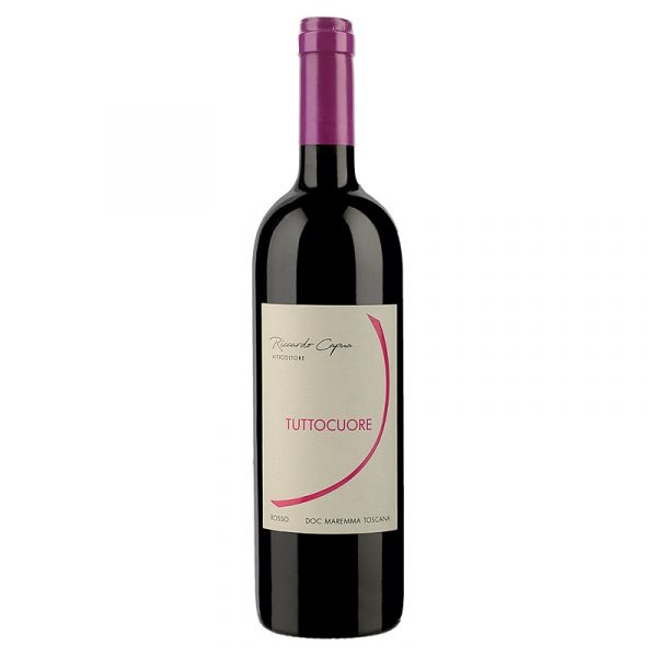 Maremma Toscana DOC "Tuttocuore" 2020 Enoteca Peluso consegna a domicilio con Cosaporto