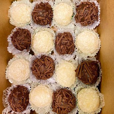 Brigadeiros e Beijinhos Nata a Milano consegna a domicilio con Cosaporto