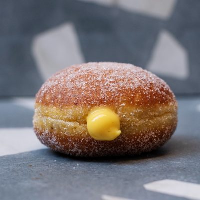 Bombolone alla crema Pavé consegna a domicilio con Cosaporto