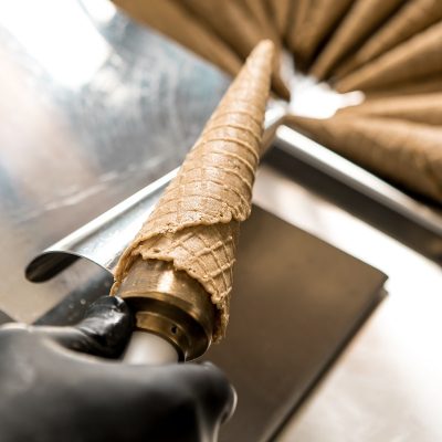 Coni artigianali Crema Alta Gelateria consegna a domicilio con Cosaporto