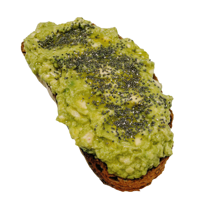Selezione di Hummus e Avocado Toast Il Succo e Il Verde consegna a domicilio con Cosaporto