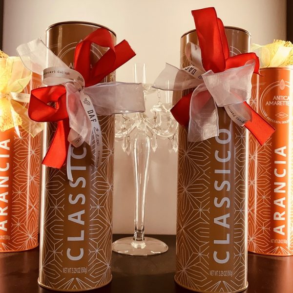 Morbidi amaretti tradizionali o all’arancia - 150gr Daf Elite ordina online su Cosaporto.it