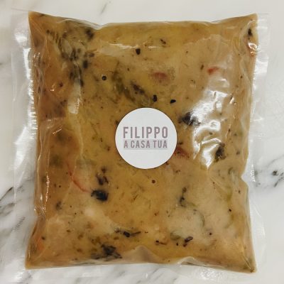 La zuppa alla frantoiana sottovuoto Filippo a Pietrasanta consegna a domicilio con cosaporto
