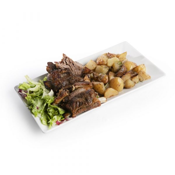 Costine di suino con patate La Carne consegna a domicilio con Cosaporto