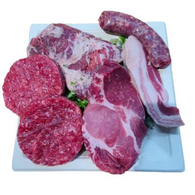 Box Grigliata con gli amici fai da te La Carne e i Salumi consegna a domicilio con Cosaporto