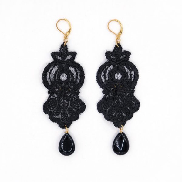 Orecchini Alibabà Nero Tita Bijoux consegna a domicilio con Cosaporto