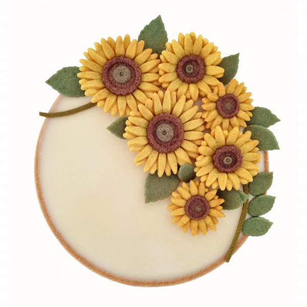 Crostata Girasoli Strati Atelier consegna a domicilio con Cosaporto