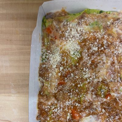 Lasagna classica per due Oui in Cucina consegna a domicilio con Cosaporto