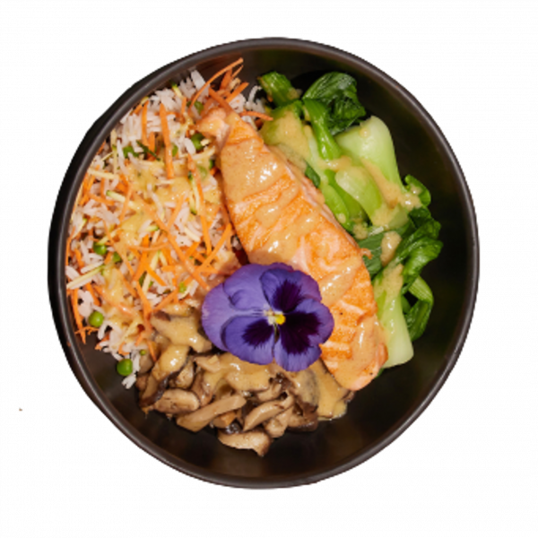 Japanese Bowl - con/senza Salmone _Soul green_cosaporto