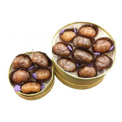 Scatola di Marron Glacè - da 5-9 pezzi Pasticceria Dagnino ordina online su Cosaporto.it